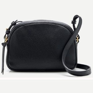 J.Crew black crossbody purse **NEW** with tags